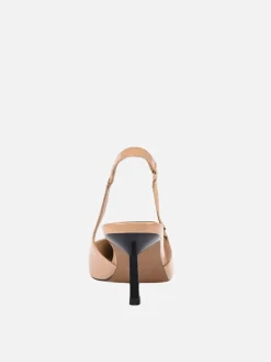 Alyssa Pump - Beige Patent