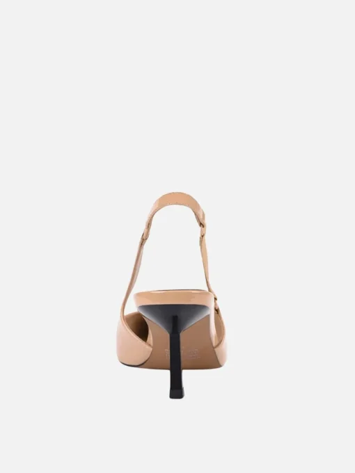 Alyssa Pump - Beige Patent