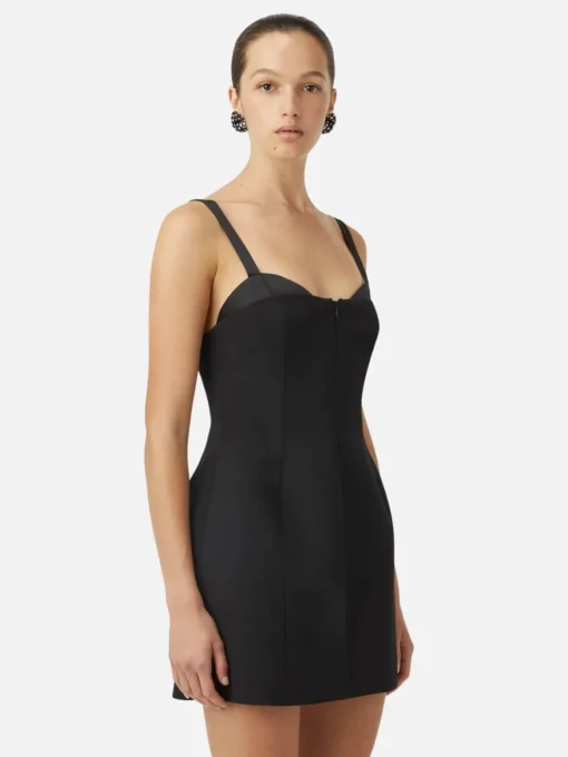 Ama Mini Dress - Black