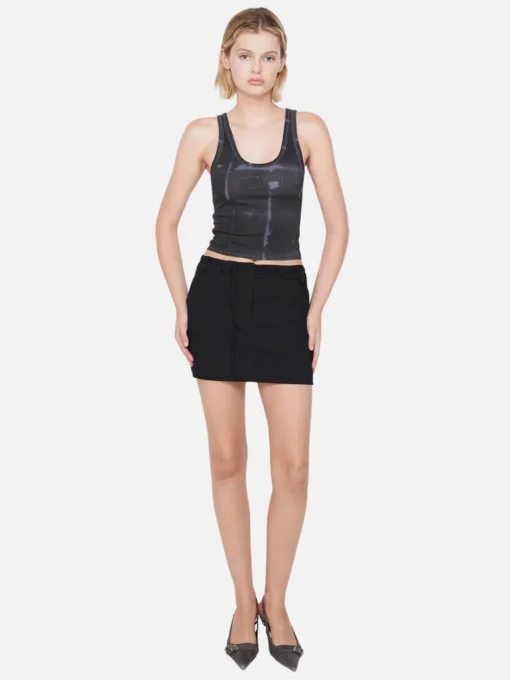 B+B Tank - Black Tie Dye