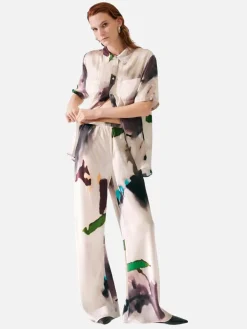 Bias Cut Pant - Phosphate