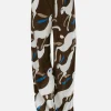 Bias Cut Pants - Rabbit Dark Earth