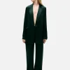 Bias Cut Pants - Scarab