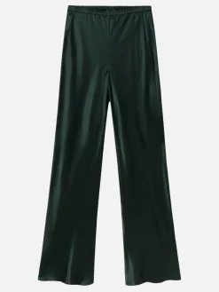 Bias Cut Pants - Scarab