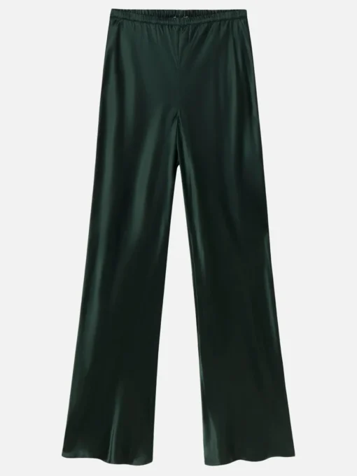 Bias Cut Pants - Scarab