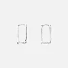 Bloq Earrings - Silver