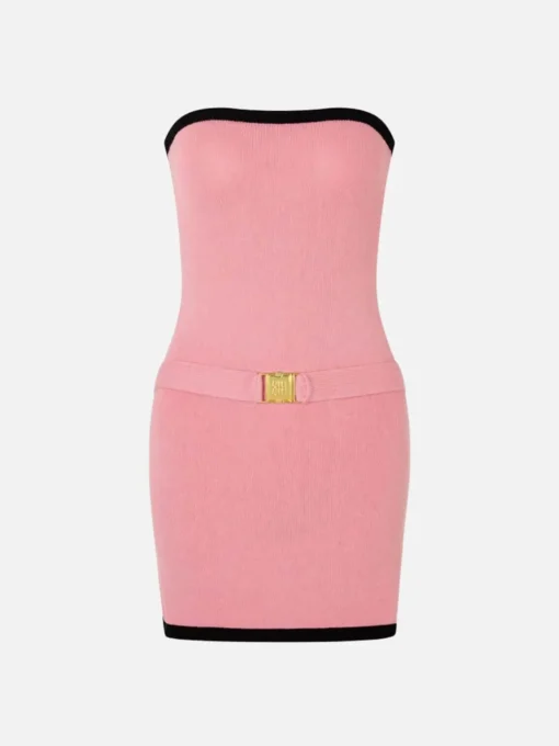 Bond Belted Dress - Barbie