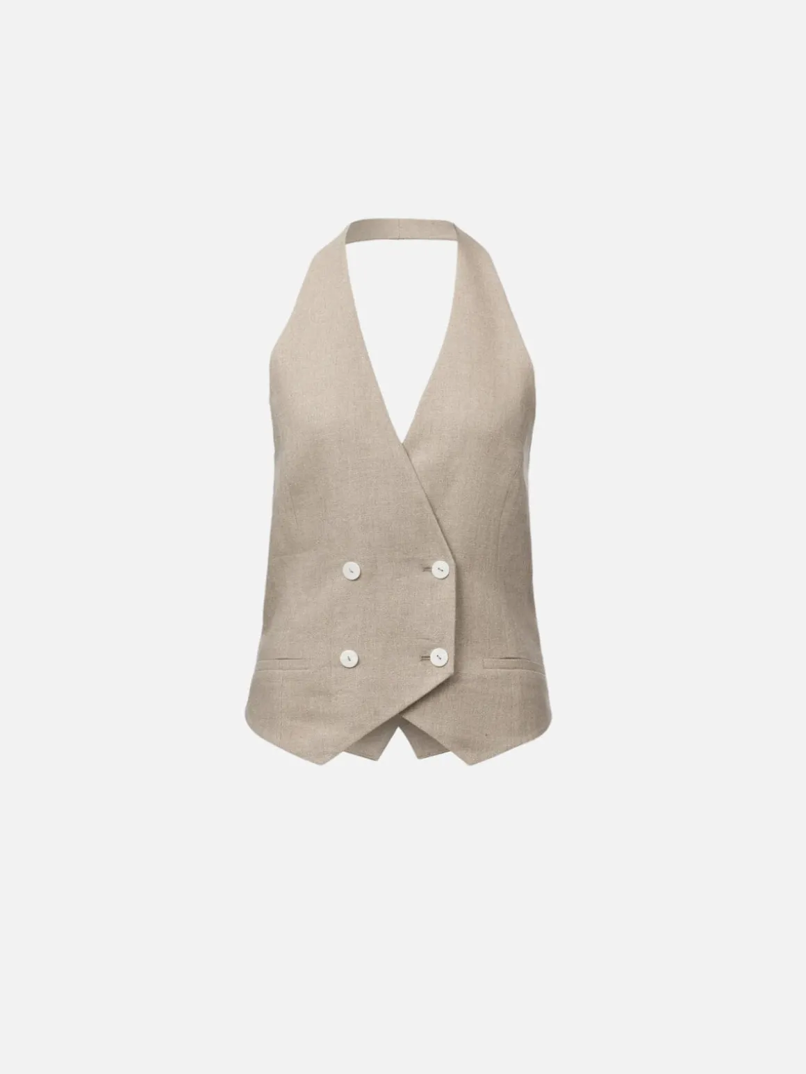 Cadence Vest - Flax