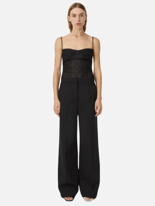 Camille Lace Bodysuit - Black