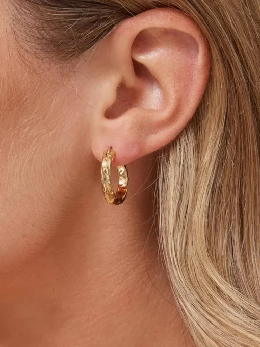 Catalina Hoops - Gold