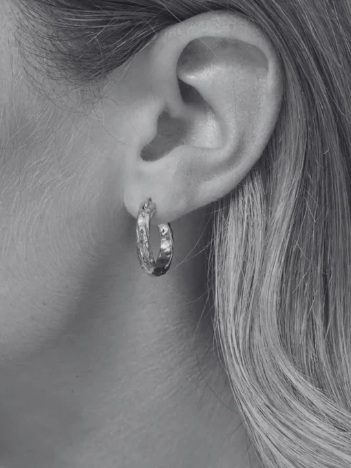 Catalina Hoops - Silver