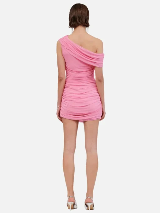 Christy Off Shoulder Mini - Pink
