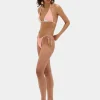 Eden Scene Reversible Bikini Top - Pink