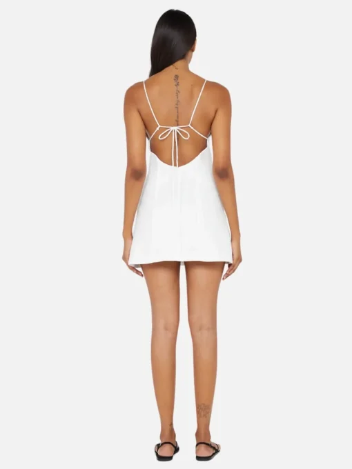 Everly Mini Dress - White