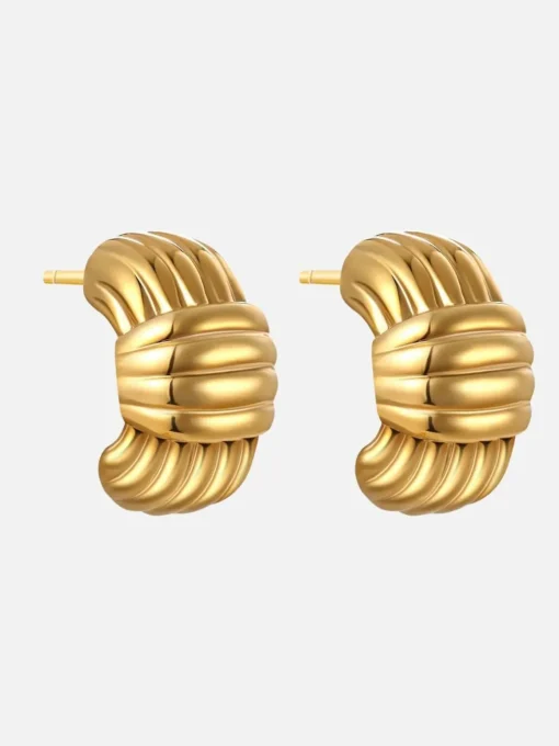 Gina Earrings - Yellow Gold