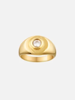 Heritage Signet Ring - Clear