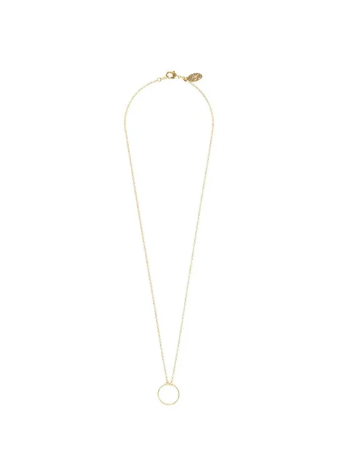 Hollow Circle Necklace
