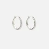 Infinite Horizon Large Hoops - Silver