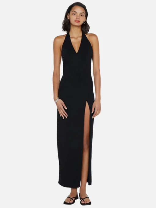 Irie Halter Dress - Black