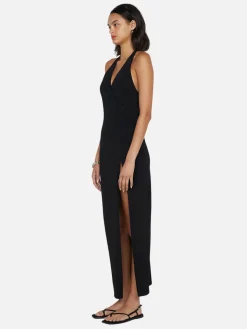 Irie Halter Dress - Black