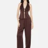 Kaia Halter Top - Choc Plum
