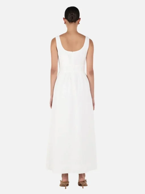 Leonay Midi Dress - Ivory