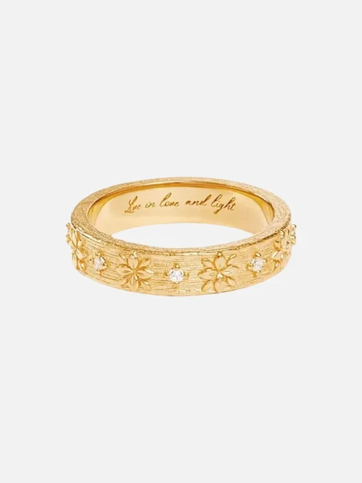 Live In Grace Ring - Gold
