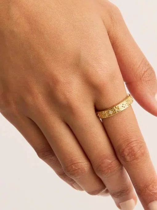 Live In Grace Ring - Gold