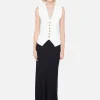 Lorah Knit Vest - Ivory