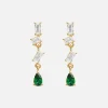Magnetic Soul Drop Earrings - 18k Gold
