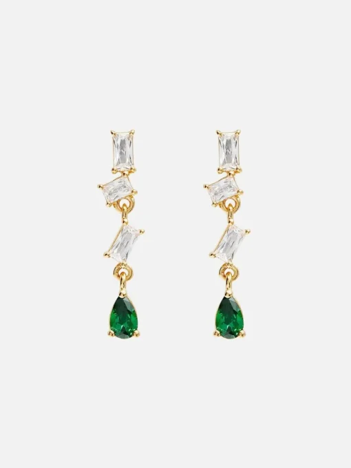 Magnetic Soul Drop Earrings - 18k Gold