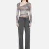 Malaya Long Sleeve Top - Skyfire Ombre