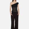 Martha Asym Top - Black