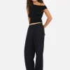 Ninah Drawstring Pant - Black