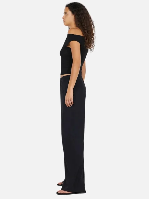 Ninah Drawstring Pant - Black