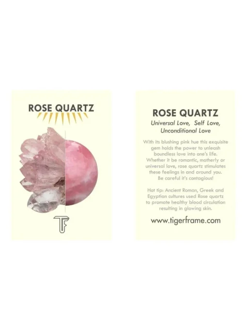 Rough Gem Chain Bracelet - Rose Quartz/Silver