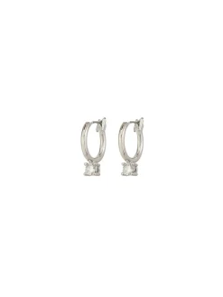 Sarina Sleepers - Crystal/Silver