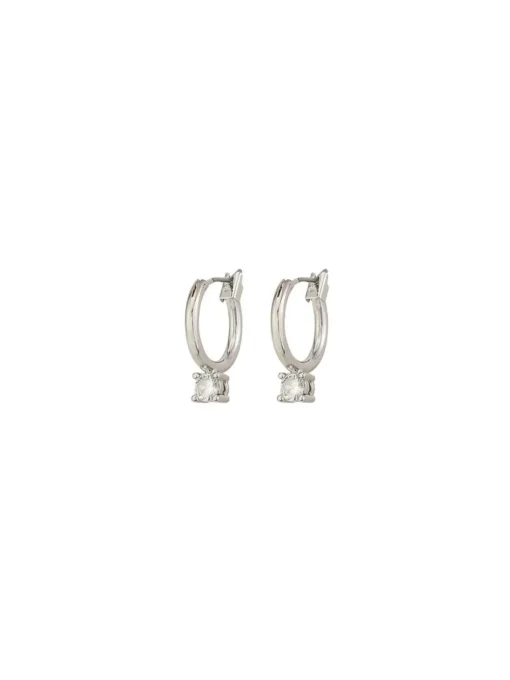 Sarina Sleepers - Crystal/Silver