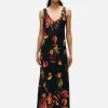 Scoop Neck Dress - Tulipa Black