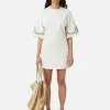 Serene Tee Dress - Ivory