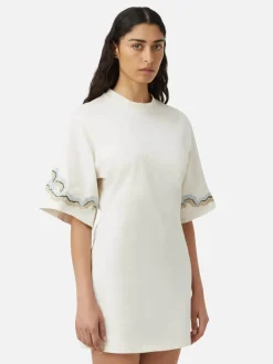 Serene Tee Dress - Ivory