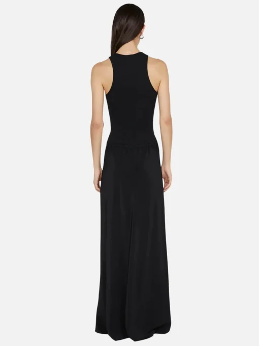 Sola Racer Dress - Black