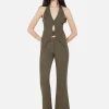 Teri Bootleg Pant - Olive