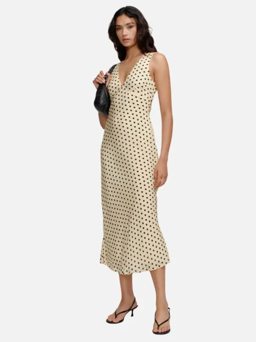 Tulip Midi Dress - Butter Spot
