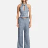 Tully Halter Top - Slate
