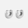 Uma Hoops - Silver